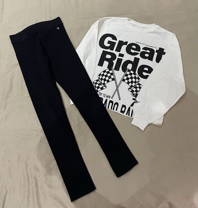 Zara костюм для девочек рост 140