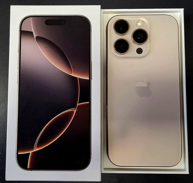 Продавам: Apple iPhone 16 Pro 128GB Desert Titanium ГАРАНЦИЯ