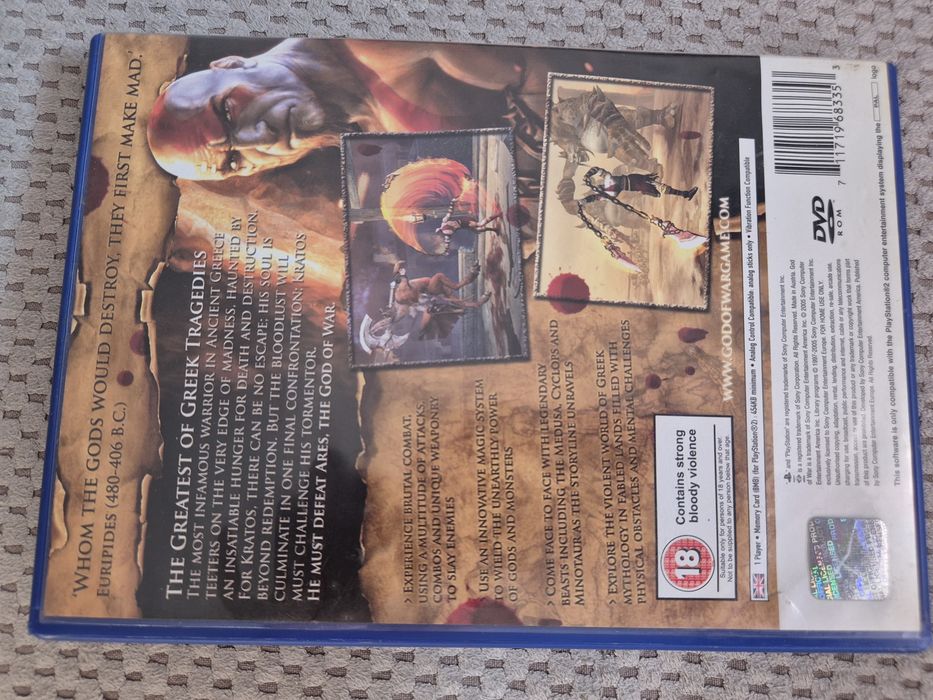 Joc de colecție God of War PlayStation  2 ps2 ps 2