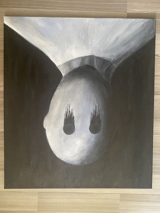 Tablou pictat in acrilice