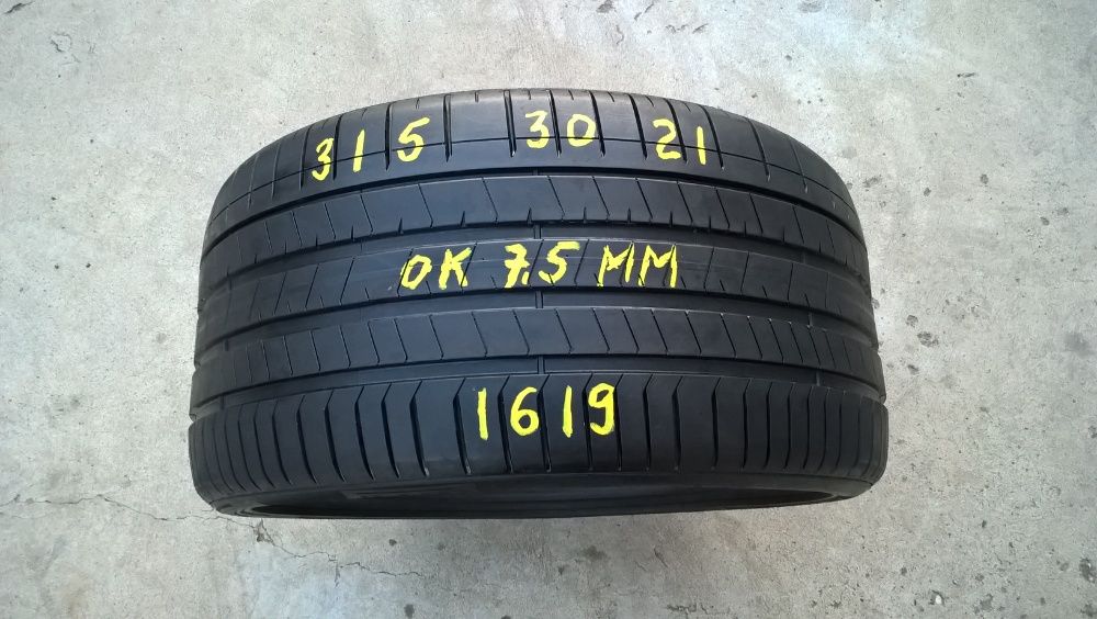 O anvelopa vara 315 30 21 pirelli p zero PZ4 sc N0 profil 7,5 mm