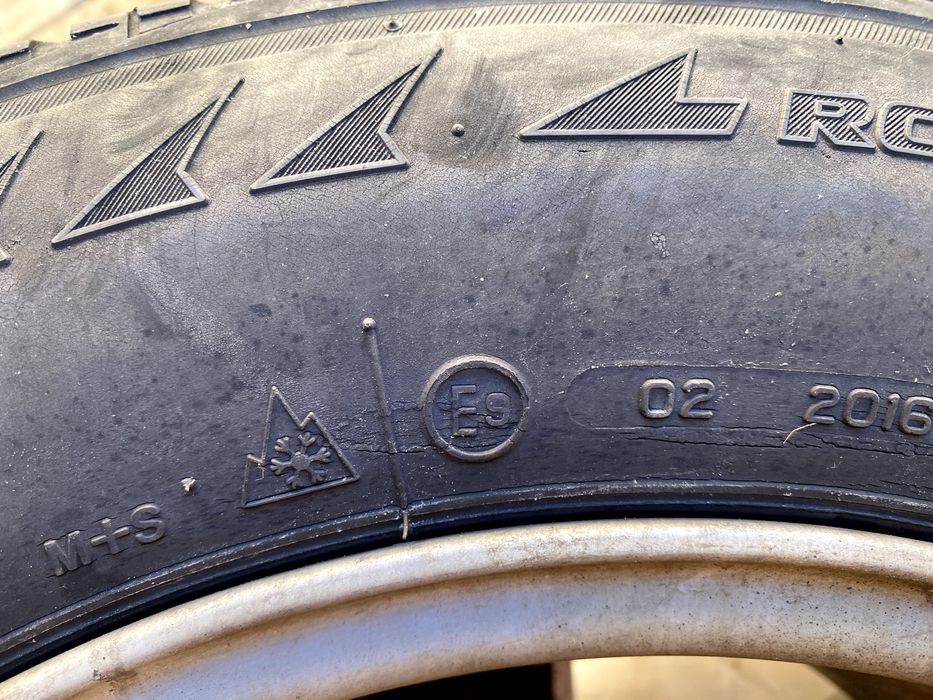 Jante aliaj, Model KBA 45582, 5x114,3 R15 + Anvelope iarna Bridgestone