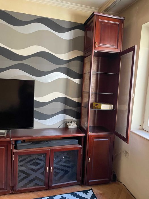 Холна секция в 3 части масивно дърво