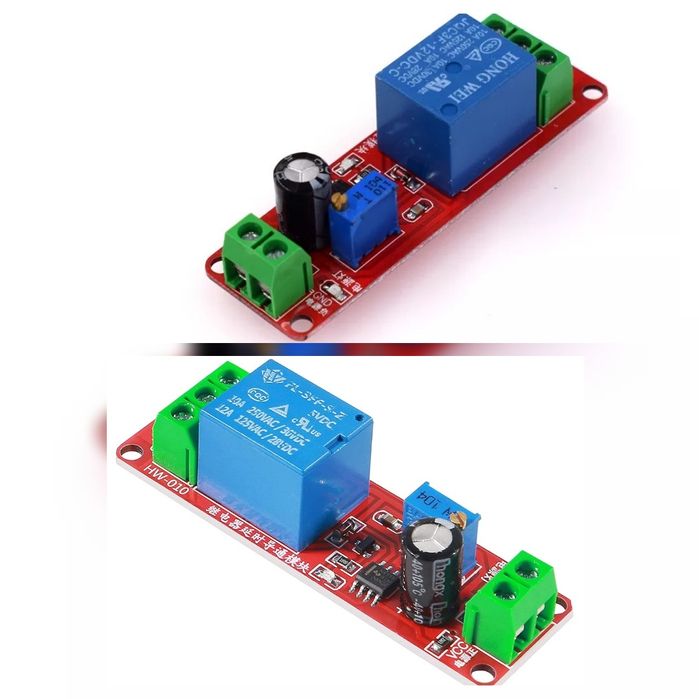 Modul Releu Intarziere Comanda 12V Modul Releu Intarziere Comanda 5V