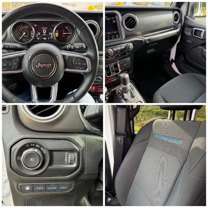 Jeep Wrangler Rubicon 4XE, 375 CP, anul 2023, 44.400 km, roti 35’