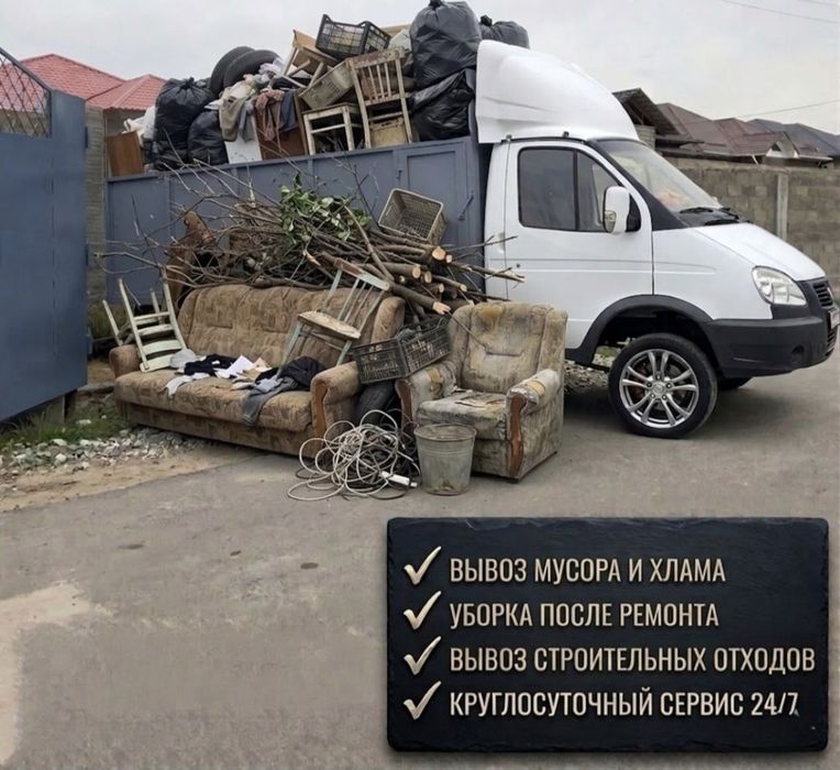 Недорого Вывоз мусора на свалку