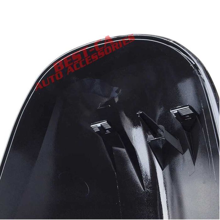 Капаци огледала със щипки пиано лак Batman за BMW E87 E90 E92 facelift