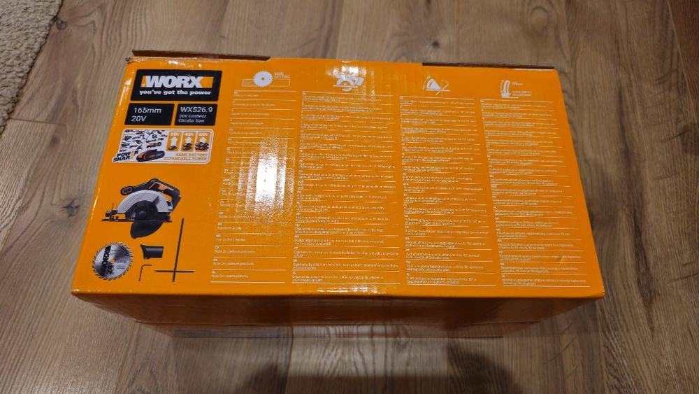 Fierastrau circular Worx WX526.9 165mm