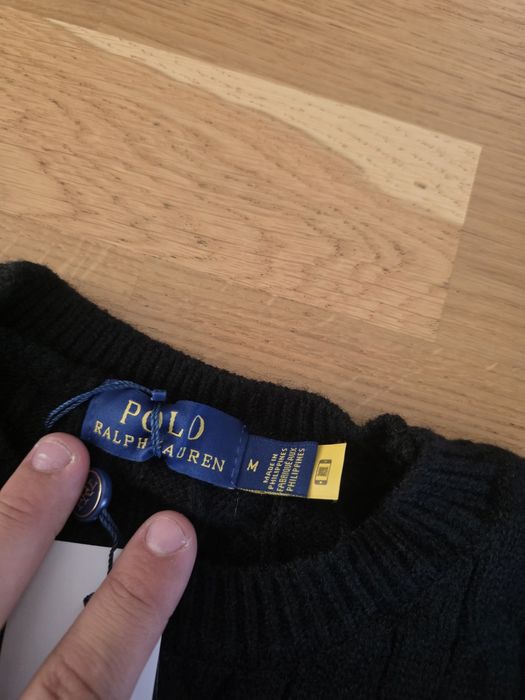 Ralph Lauren sweater Negru m
