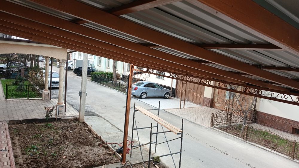 Навес том сварка