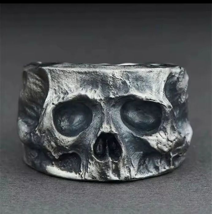 Inel bărbați skull stainless men premium 2025