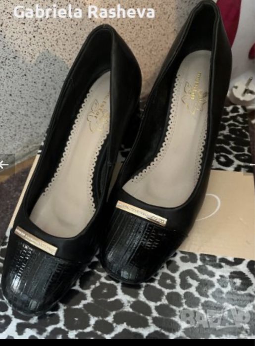 Дамски обувки на лек ток