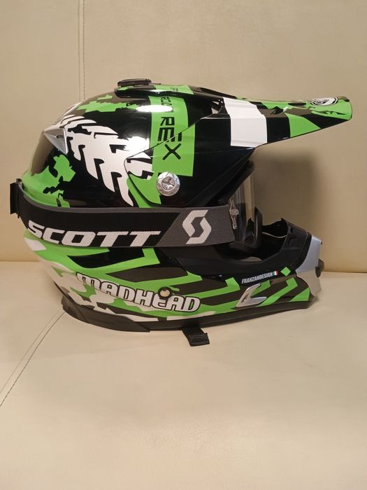 Крос каска MADHEAD L (59 см) + очила SCOTT