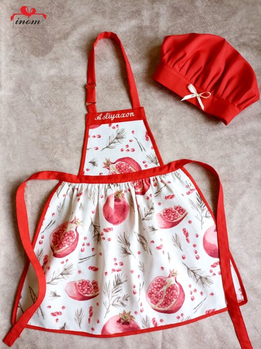 Фартук. Для наших будущих поваров. Jajji malikalarimiz uchun sovgʻa