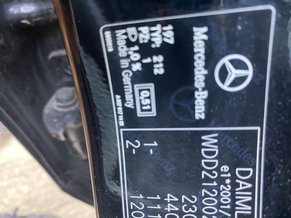 Ușă stânga față Mercedes W212 Facelift