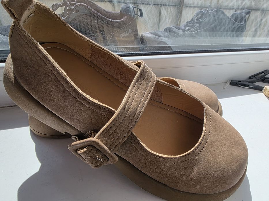 Продам мюли коричневые .Отличное состояние