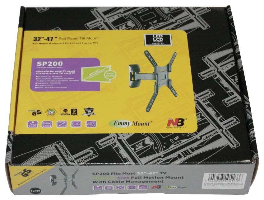 Кронштейн для телевизора North Bayou SP200 Black