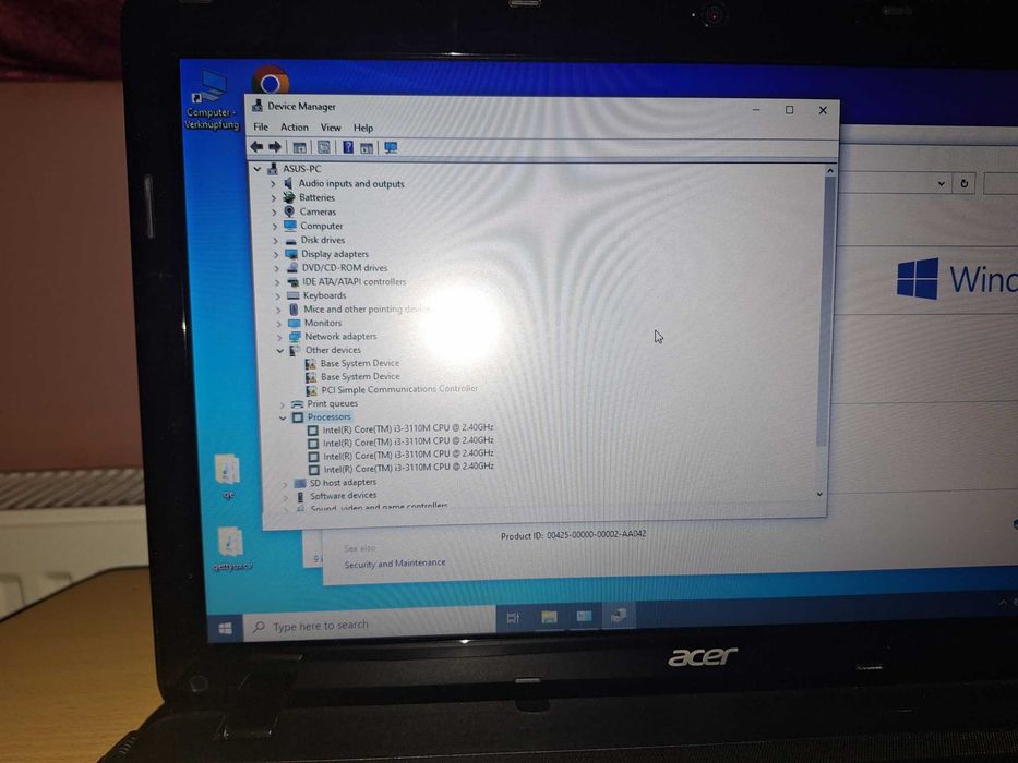 Laptop HP i 3 SI 6 GIGA RAMI