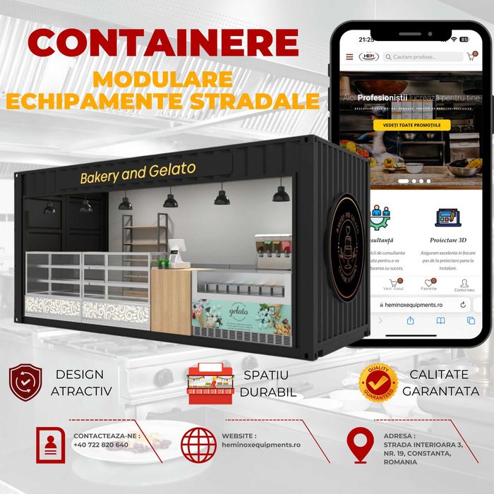 Container Fast-Food/Bar/Cafenea/Gelaterie La Cheie