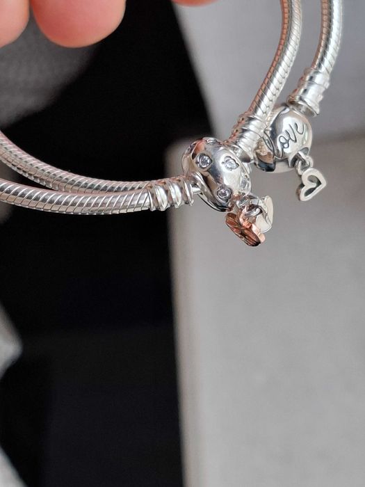 ПАНДОРА сребърни гривни - размер 17