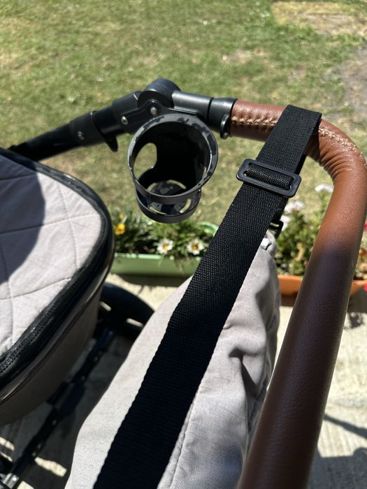 Бебешка комбинирана количка Lorelli Rimini String&Black