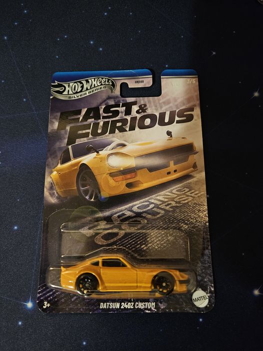 Hot Wheels Fast & Furious Silver Series - Set 5 mașini Sealed