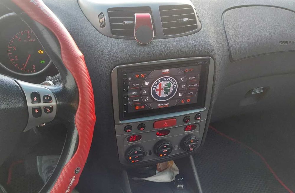 Аlfa romeo 147 GT 937 2000/2010 7" - андроид навигация,9846