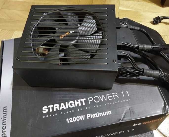 1200W 80+Platinum - BeQuiet Straight Power 11, Cooler Master V1200