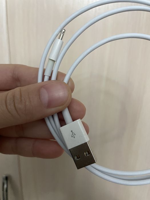 Кабель 5bites Lightning (M), USB 2.0 (M) белый