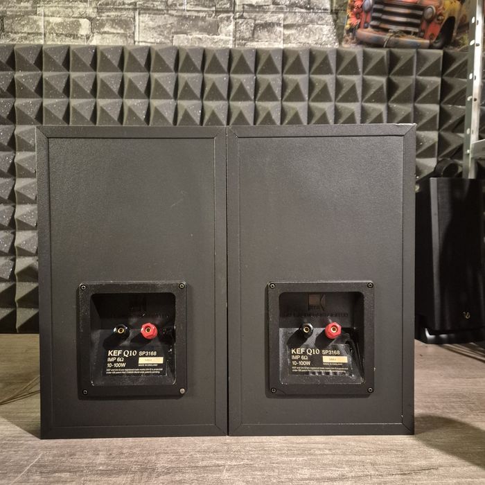 БУКШЕЛФ Тонколони KEF Q10 – British Hi-Fi / Uni-Q Technology