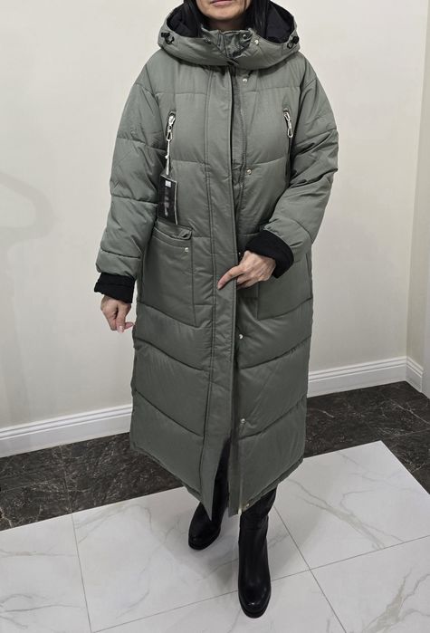 Пуховик двухсторонний новый!