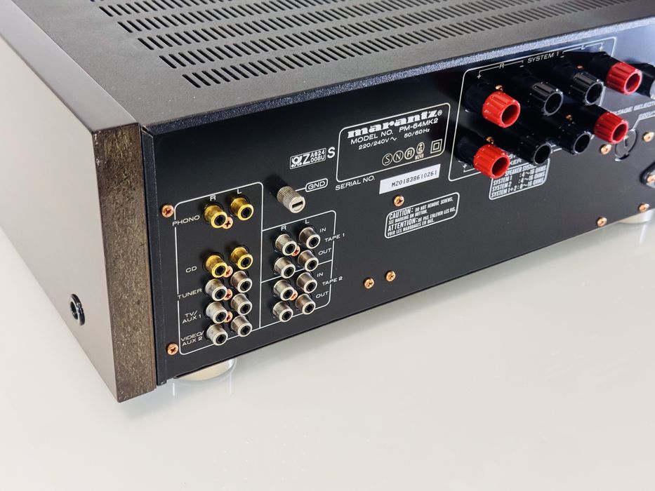 Amplificator de fidelitate MARANTZ PM-64II,laterale de lemn, LDPS !
