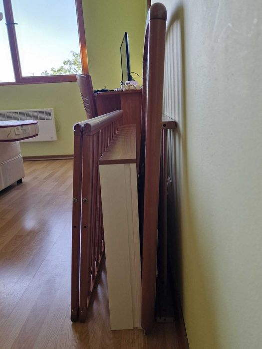 Чудесна италианска кошарка с луксозен нов матрак