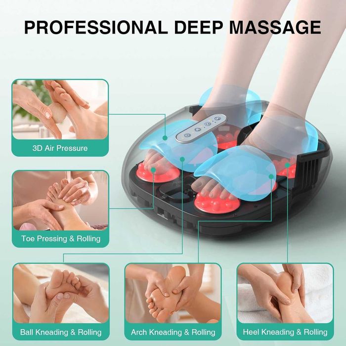Aparat masaj pentru picioare obosite