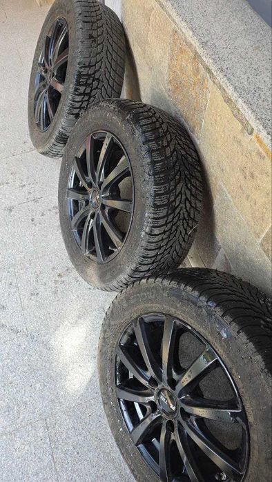 4 бр. Алуминиеви Джанти RIAL 16" Nissan Juke 5x114.3 ET18 + TPMS | зимни гуми подарък