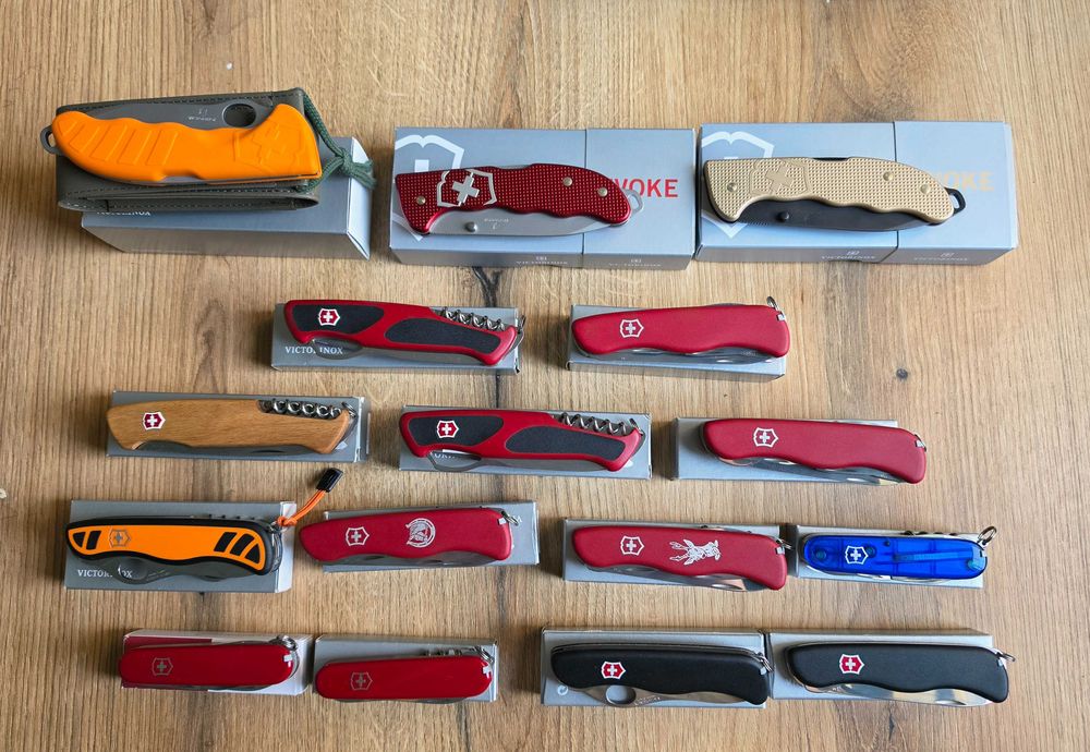 16 модела Victorinox джобни ножчета