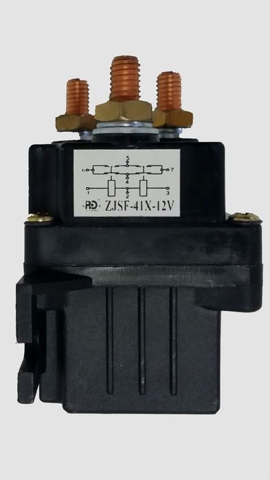 solenoid, releu, bobina dublu sens troliu de 500A la 12V