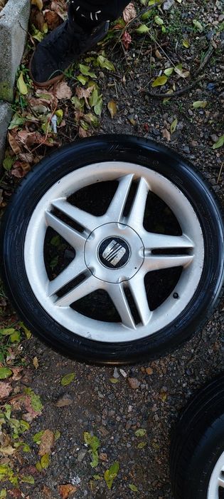 Джанти Seat Starfish 17' 5х100 с летни гуми Dunlop dot 2020