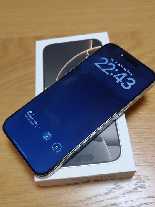 Iphone 16 Pro Max 256GB - Перфектен, 91% батерия, Гаранция