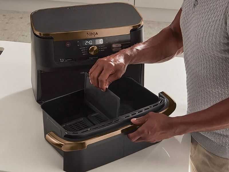 Еър Фрайър 7 в 1 Ninja Foodi FlexDrawer – 10.4L, Черен