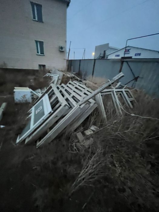 Вывоз мусора снега