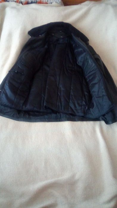 Кожена шуба размер 2XL