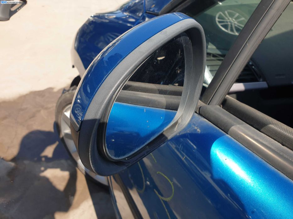 Oglinda Electrica Stanga FARA Pliere Rabatare Rabatabila Peugeot 207 CC Cabrio 2006 - 2014 Culoare KMU Neysha Blue [K6580]
