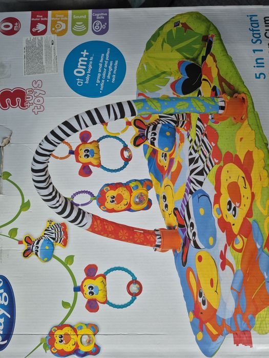 PLAYGRO 5 в 1 Safari Super Gym 5 в 1 Safari Super Gym 0м+