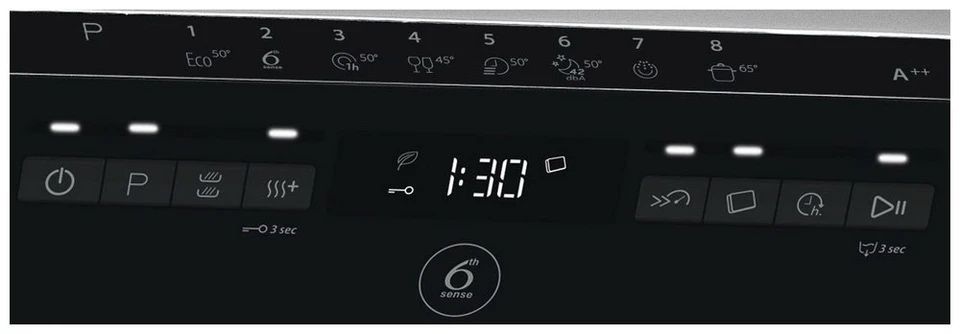 Съдомиялна машина whirlpool 6 sense ADP 522 IX