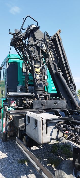 MAN cu abroll, macara, camion, schimb