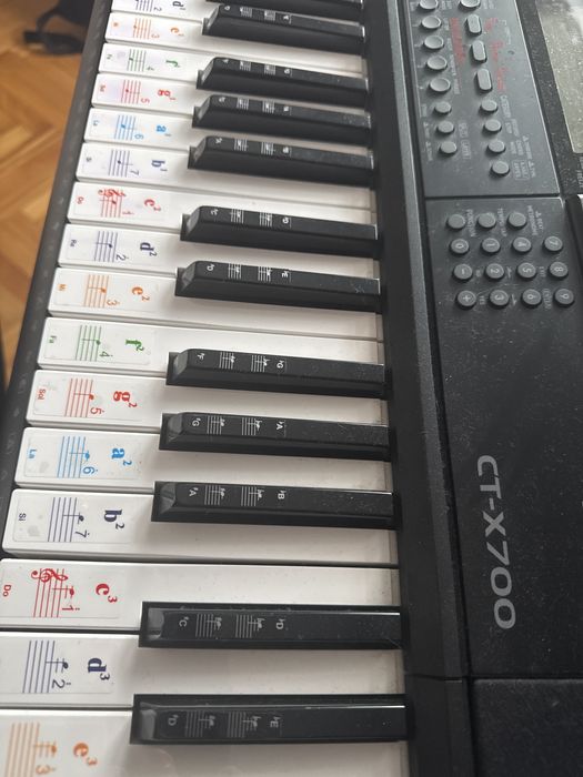 Orga/Pian Digital Casio CT-X700 cu husa, scaun si pedala