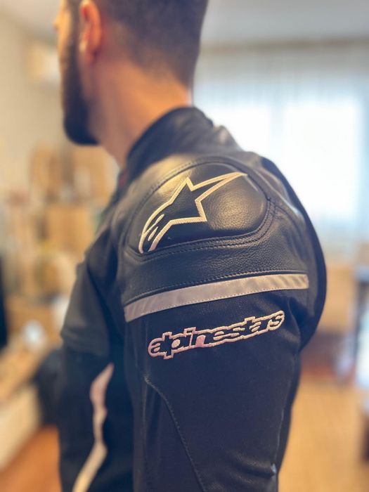 Geaca moto piele textil ALPINESTARS SP X
