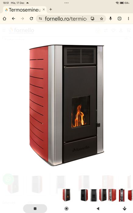 Termosemineu Ferolli 25 kw plus bonusuri