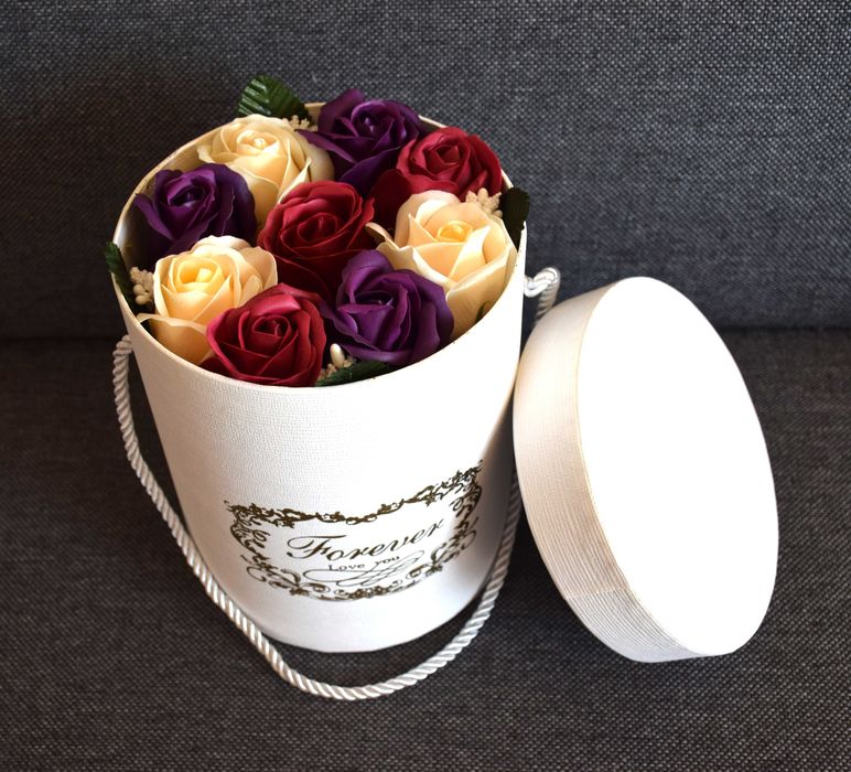 Букети от сапунени рози